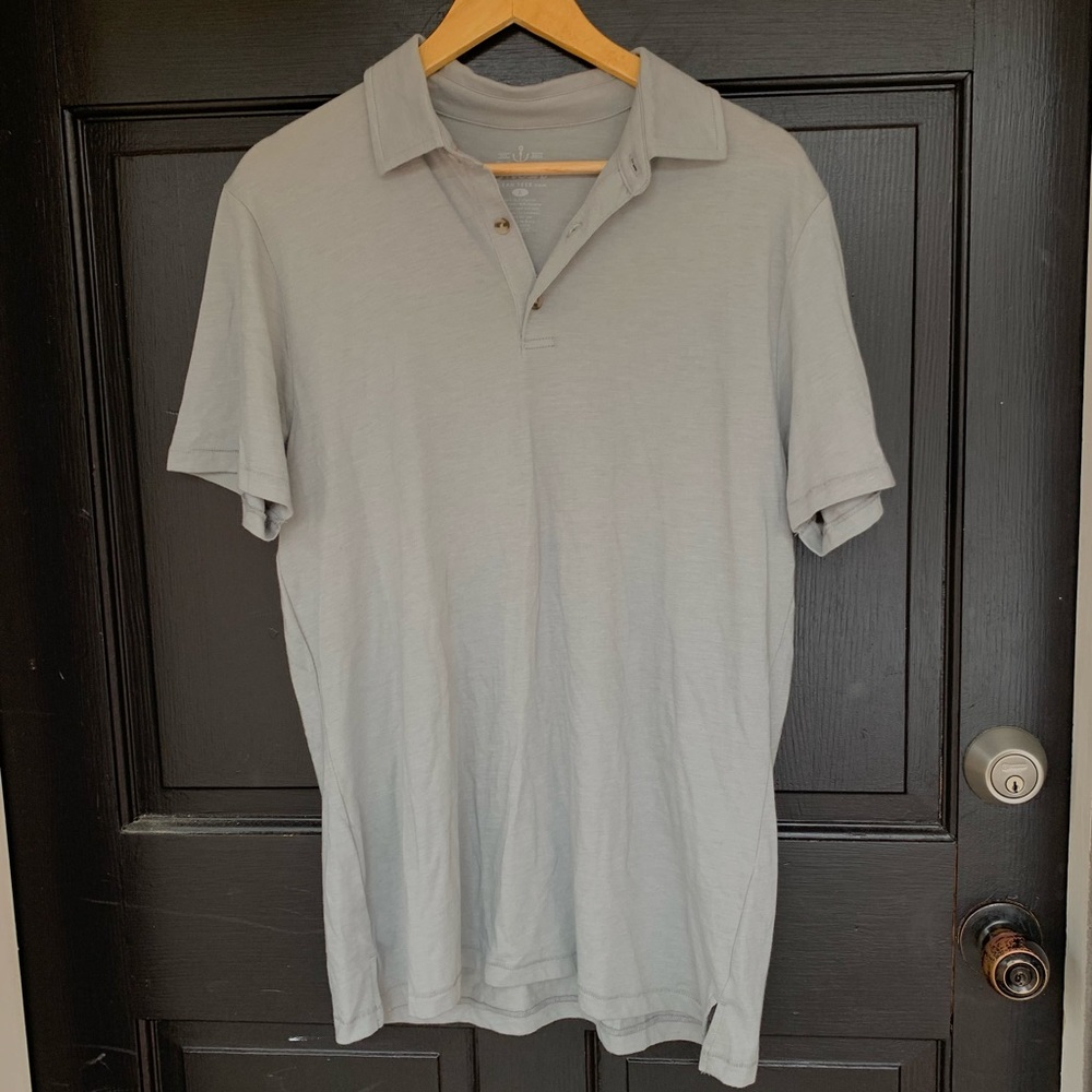 Fresh Clean Threads Gray Polo Shirt